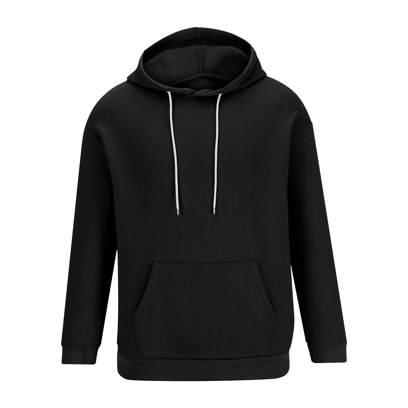 Hoodie for Men Big and Tall,Men Casual Overiszed Hoodies round Neck with Pocket Pullover Long Sleeve Tops Sweatshirt